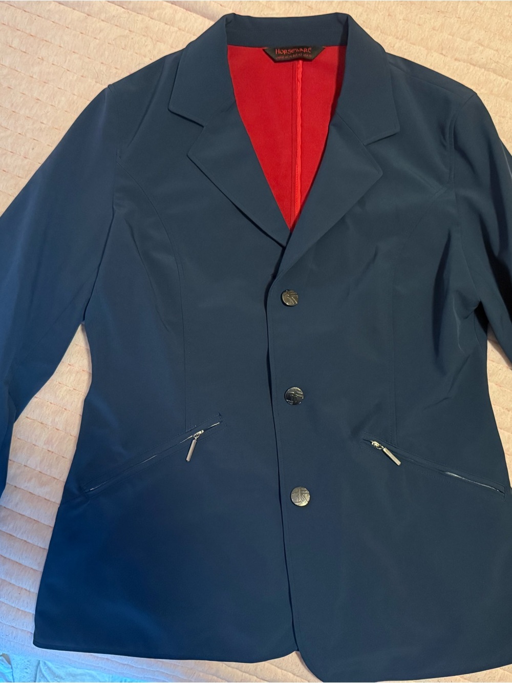 Horseware Ireland Show Jacket in Navy Blue